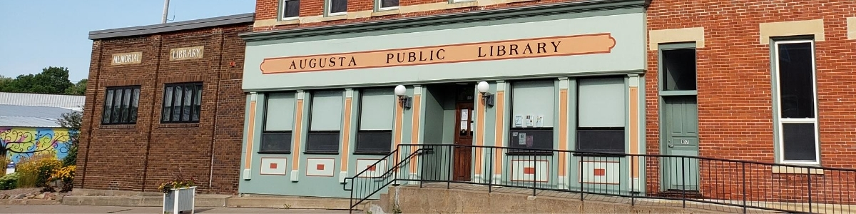 Augusta Public Library in the Summer